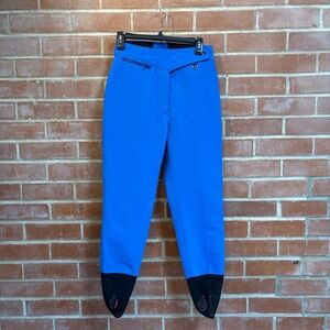 Obermeyer Snowboarding Black and Blue Sport Pants